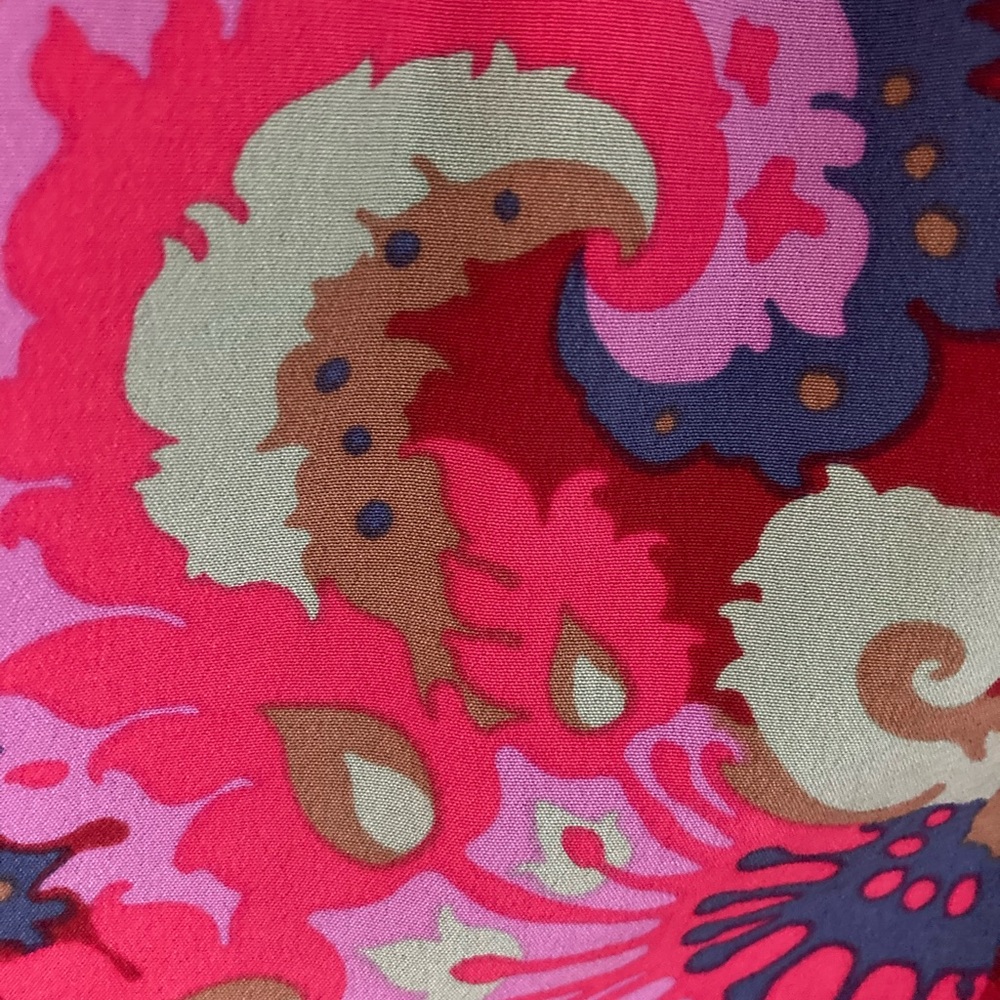 Tibi Pink Paisley Ruffle Dress - Picture 4 of 5